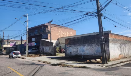 Terreno 774 m²  Com Um Barracão-Sitio Cercado-Curitiba/PR