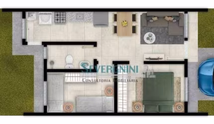 Casa com 2 dormitórios à venda, 48 m² por R$ 230.000,00 - Residencial Meu Rincão - Cachoeirinha/RS