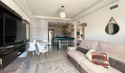 Apartamento mobiliado com 2 dormitórios à venda, 57 m² por R$ 296.900 - Vila Parque Brasília - Cachoeirinha/RS