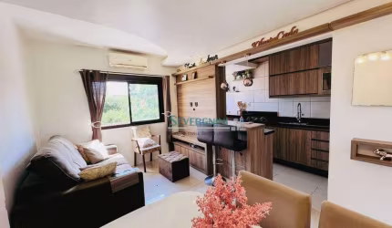 Apartamento mobiliado com 3 dormitórios à venda, 57 m² por R$ 259.000 - Passo das Pedras - Gravataí/RS