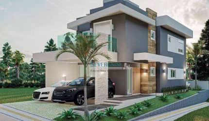 Sobrado com 3 dormitórios à venda, 111 m² por R$ 899.000,00 - Jansen - Gravataí/RS