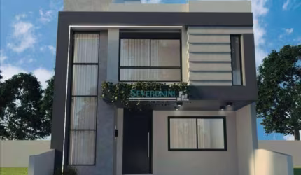 Sobrado com 3 dormitórios à venda, 116 m² por R$ 849.000 - Vale Ville - Gravataí/RS
