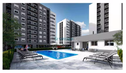 Apartamento com 2 dormitórios à venda, 56 m² por R$ 320.000,00 - Santa Cruz - Gravataí/RS