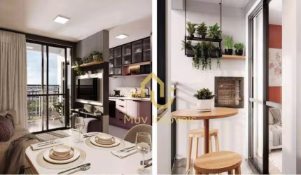 Apartamento de dois quartos com suíte proximo a PUCPR