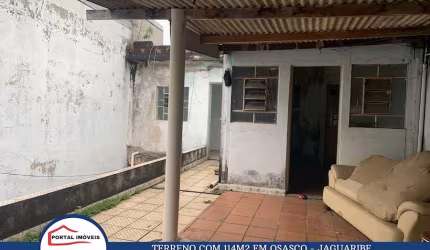 Terreno Com 114M2 Em Osasco - Jaguaribe
