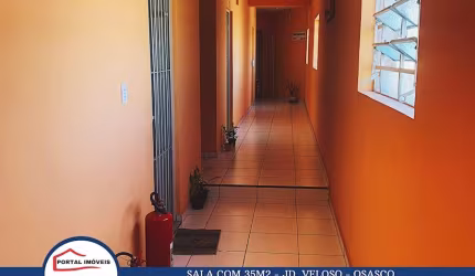Sala Com 35M2 Com Banheiro Privativo Em Osasco - Jd. Veloso