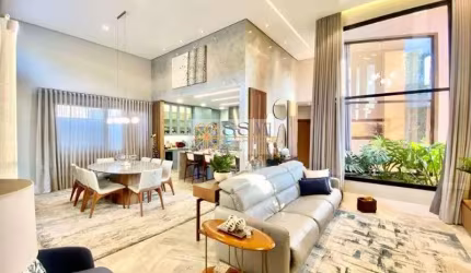 CASA À VENDA NO BELLA VITTÁ - 1 SUÍTE - AT: 415m², AC: 192m² - R$2.500.000 - PORTEIRA FECHADA
