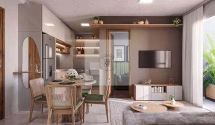 2 DORM COM VARANDA NO JAÇANÃ