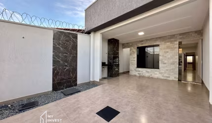 Casa para venda no Residencial Canadá com 2 quartos sendo 1 suíte