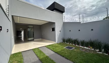 Casa Moderna Vila Mariana  126 m² | 3 Quartos (1Suíte) - Aparecida de Goiânia
