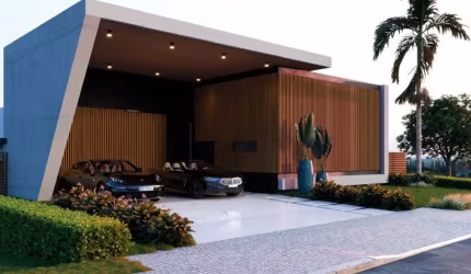 A mais luxuosa Casa térrea de 330 m2 implantada em terreno de 660 m2 no Plateau D'Or Privilège