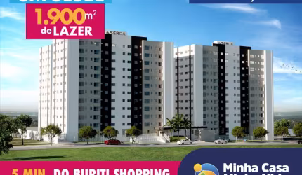 Apartamento 2 quartos a poucos metros da avenida Rio Verde!