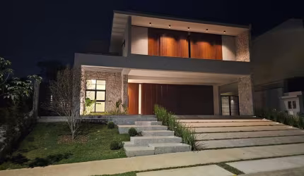 Casa com 3 Suites à venda, 388 m² por R$ 4.550.000 - Parque Villa dos Pinheiros - Indaiatuba/SP