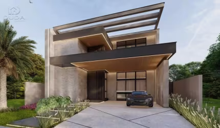 Casa em construção no cond. Reserva da Pedra