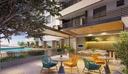 Na Planta - BEIRA MAR - SÃO JOSÉ - 2 suítes