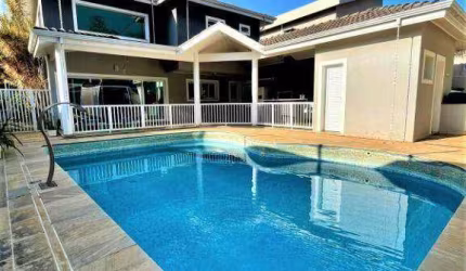 Casa com 4 dormitórios à venda, 470 m² por R$ 2.700.000,00 - Condomínio Residencial Vereda América - Bragança Paulista/SP