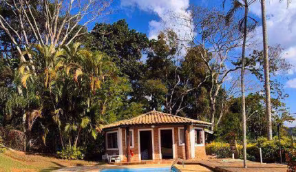 Chácara com 5 dormitórios à venda, 1270 m² por R$ 1.400.000 - Represa Piracaia/SP