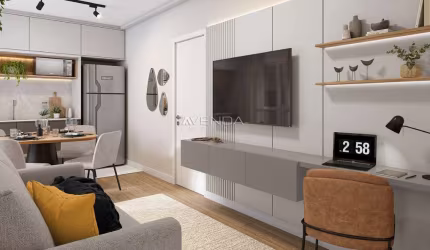 Apartamento com 2 quartos à venda na Rua Romeu Pires, 570, Jardim Amélia, Pinhais, 44 m2 por R$ 305.898