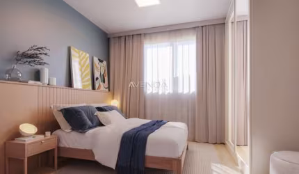 Apartamento com 2 quartos à venda na Rua Vereador Wadislau Bugalski, 711, Restinga Seca, Almirante Tamandaré, 35 m2 por R$ 235.000