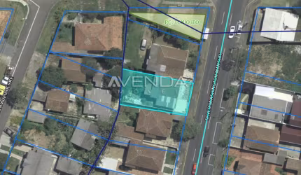 Terreno à venda na Rua Vereador Washington Mansur, 671, Ahú, Curitiba, 286 m2 por R$ 600.000