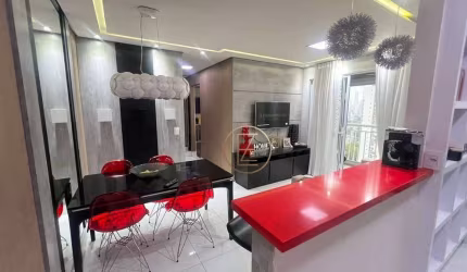 Apartamento com 2 dormitórios para alugar, 81 m² por R$ 5.596,00/mês - Tatuapé - São Paulo/SP