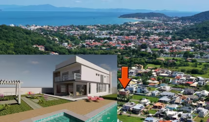 Casa para Venda em Florianópolis, Cachoeira do Bom Jesus, 5 dormitórios, 1 suíte, 5 banheiros, 4 vagas