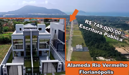 Casa para Venda em Florianópolis, São João do Rio Vermelho, 3 dormitórios, 1 suíte, 3 banheiros, 2 vagas
