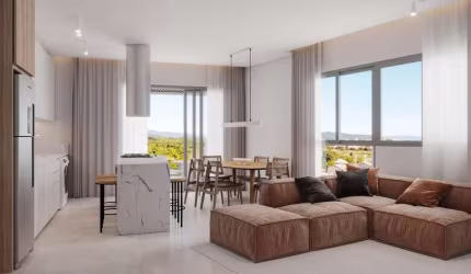 Apartamento para Venda em Florianópolis, Cachoeira do Bom Jesus, 2 dormitórios, 1 suíte, 2 banheiros, 1 vaga