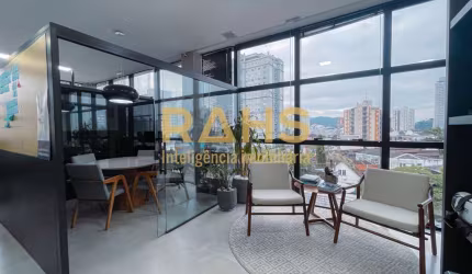 Sala Comercial Mobiliada no Atiradores - Joinville/SC