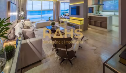 Apartamento mobiliado e decorado na Praia Brava com 4 suítes