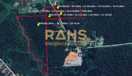 Terrenos à venda na Estrada Arataca em Joinville