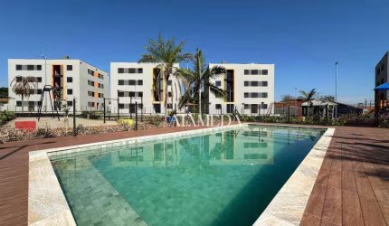Apartamento com 2 Quartos e Garden Semi Mobiliado à venda, 48 m² por R$ 265.000 - São Pedro - Londrina/PR