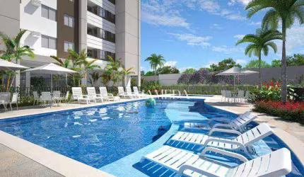 Apartamento com 2 Quartos Semi Mobiliado no Duetto à venda, 53 m² por R$ 300.000 - Jardim Morumbi - Londrina/PR