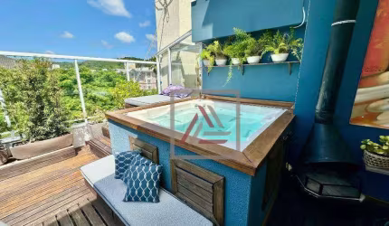 Cobertura com 4 quartos à venda, 210 m² por R$ 4.500.000 - Jurerê Tradicional - Florianópolis/SC