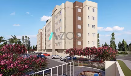 Apartamentos localizados no Ecoville em Curitiba-PR com 01 ou 02 dormitórios a partir de R$352.542,