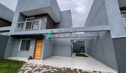 SOBRADO COM 03 DORMITÓRIOS A VENDA NO BAIRRO ROÇA GRANDE EM COLOMBO POR R$549.990,00