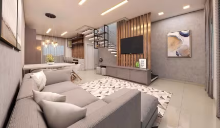 Sobrado com 2 dormitórios à venda, 99 m² por R$ 650.000,00 - Itacolomi - Balneário Piçarras/SC