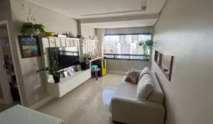 Apartamento Mobiliado à venda com 2 quartos sendo 1 suíte, tem 60m2, varanda no Bairro do Imbui &#8211; Salvador-Ba