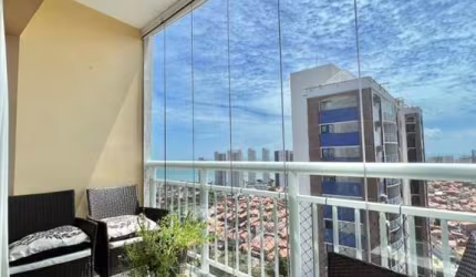 Apartamento para Venda em Fortaleza, Mucuripe, 1 dormitório, 1 suíte, 2 banheiros, 2 vagas