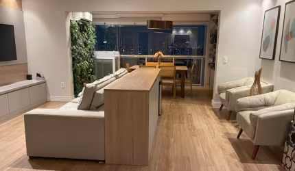 Apartamento Jardins do Brasil decorado, 3 dorm, 2 vagas.