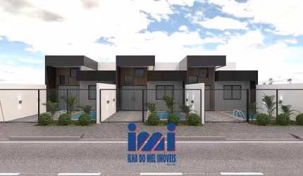 Casas novas na praia