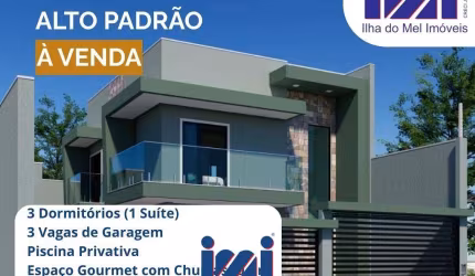 Sobrado com ótimo acabamento perto do mar à venda