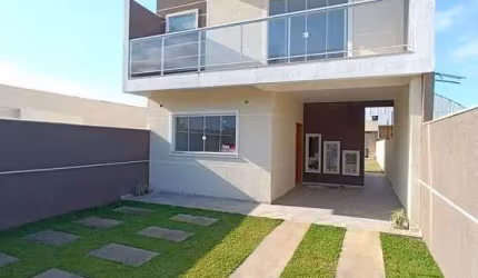 Sobrado novos com espaço para piscina