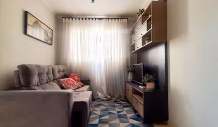 Apartamento à venda em Cotia-SP, Jardim Colibri: 2 quartos, 1 sala, 1 vaga garagem - 47,00 m² de área!