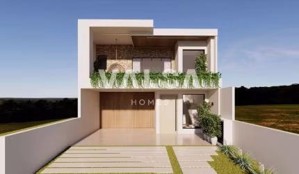 Linda casa em condomínio com 3 suítes e piscina no Santo Inácio!