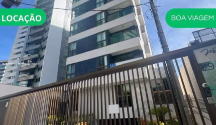 Flat para Locação em Recife, Boa Viagem, 1 dormitório, 1 banheiro, 1 vaga