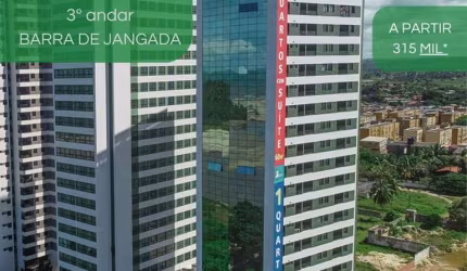 Apartamento para Venda em Jaboatão dos Guararapes, Barra de Jangada, 1 dormitório, 1 banheiro, 1 vaga