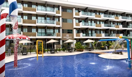 Apartamento para Venda em Ipojuca, MURO ALTO, 2 dormitórios, 1 suíte, 2 banheiros, 1 vaga