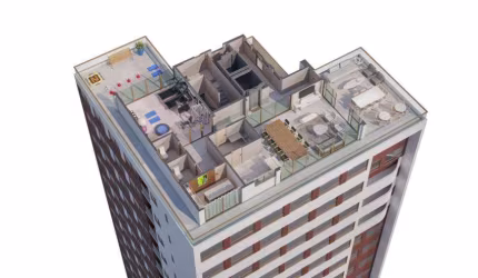 Apartamento para Venda em Recife, Boa Vista, 1 dormitório, 1 banheiro, 1 vaga