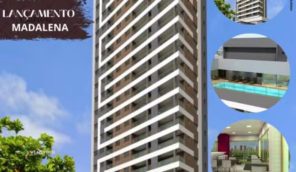 Apartamento para Venda em Recife, Madalena, 3 dormitórios, 1 suíte, 2 banheiros, 1 vaga